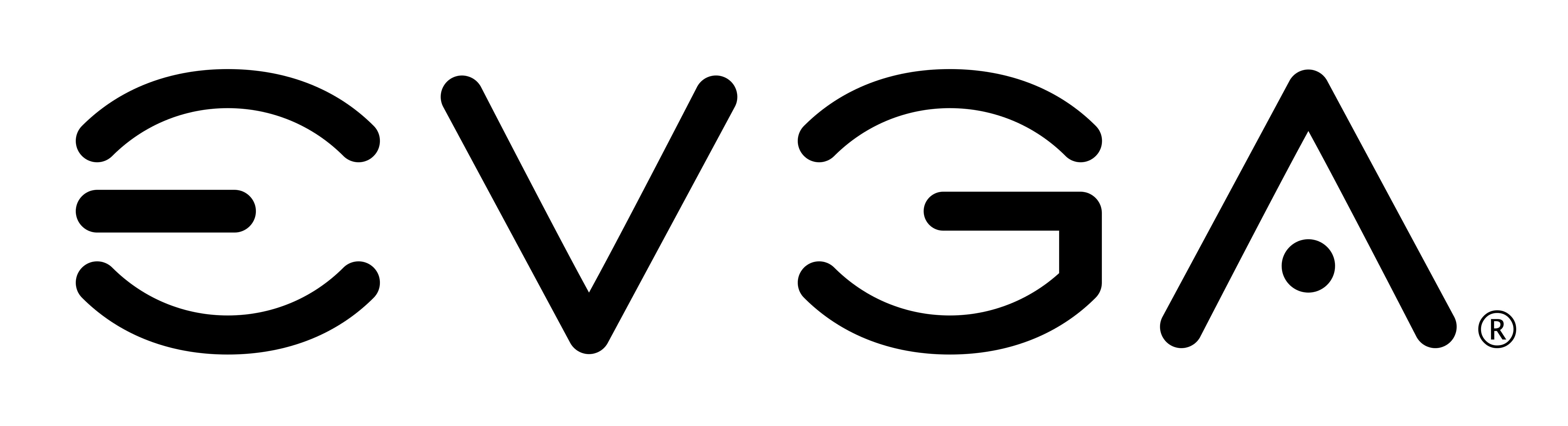 Intelligent Black and White Logo - EVGA - Intelligent Innovation - Marketing