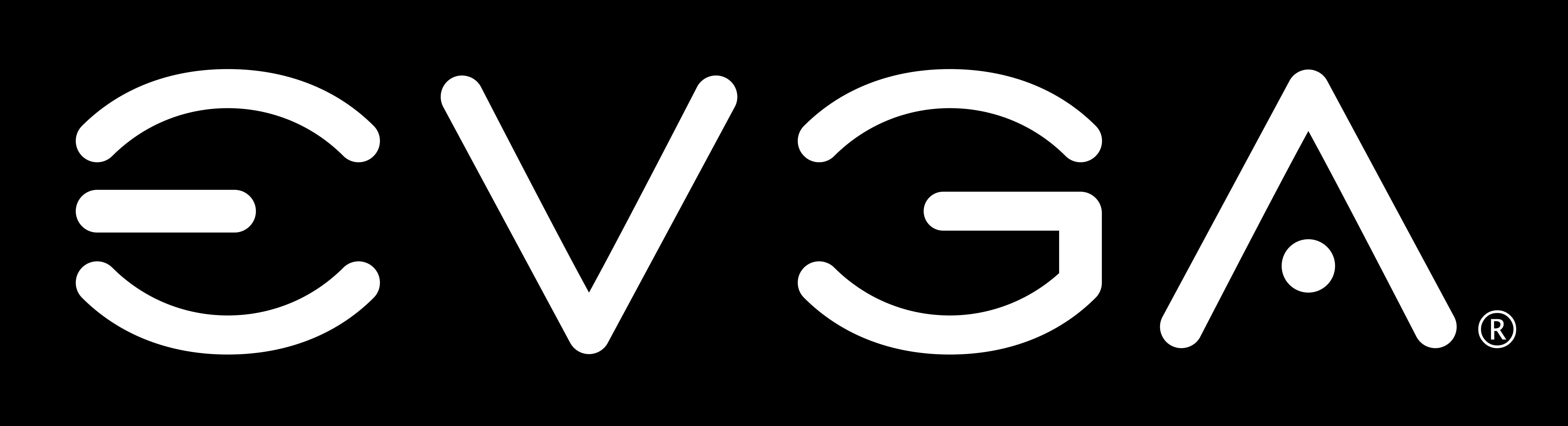 Intelligent Black and White Logo - EVGA - Intelligent Innovation - Marketing