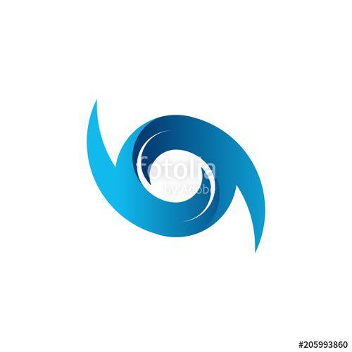 Hurricane Logo - Hurricane Logo Symbol. Abstract Hurricane icon
