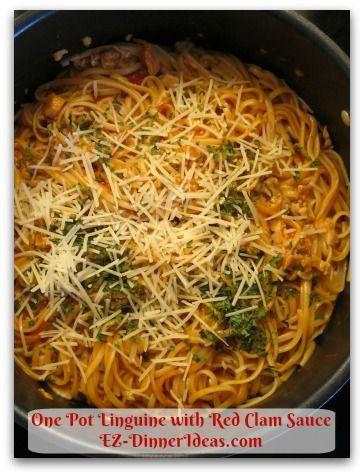 Yellow and Red Clam Logo - One Pot Linguine with Red Clam Sauce | Seafood Recipes | Recipes ...