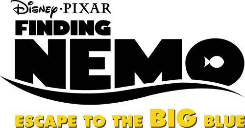 Disney Pixar Finding Nemo Logo - Finding Nemo logo and posters - Fonts In Use