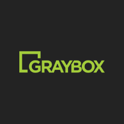 Green and Gray Box Logo - Ypsilon Digital Cliente Graybox Logo Digital Agency