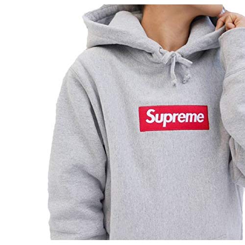 Green and Gray Box Logo - SUPREME BOX LOGO Classic Army Green Simple Purple Hooded Hooded