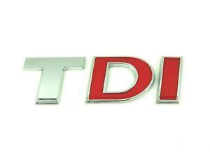 Volkswagen TDI Logo - Genuine New VW VOLKSWAGEN TDI REAR DOOR BADGE Emblem Crafter ...
