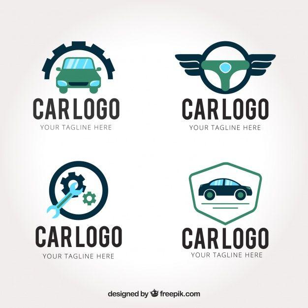 Creative Car Logo - Creative car logo set Vector | Free Download
