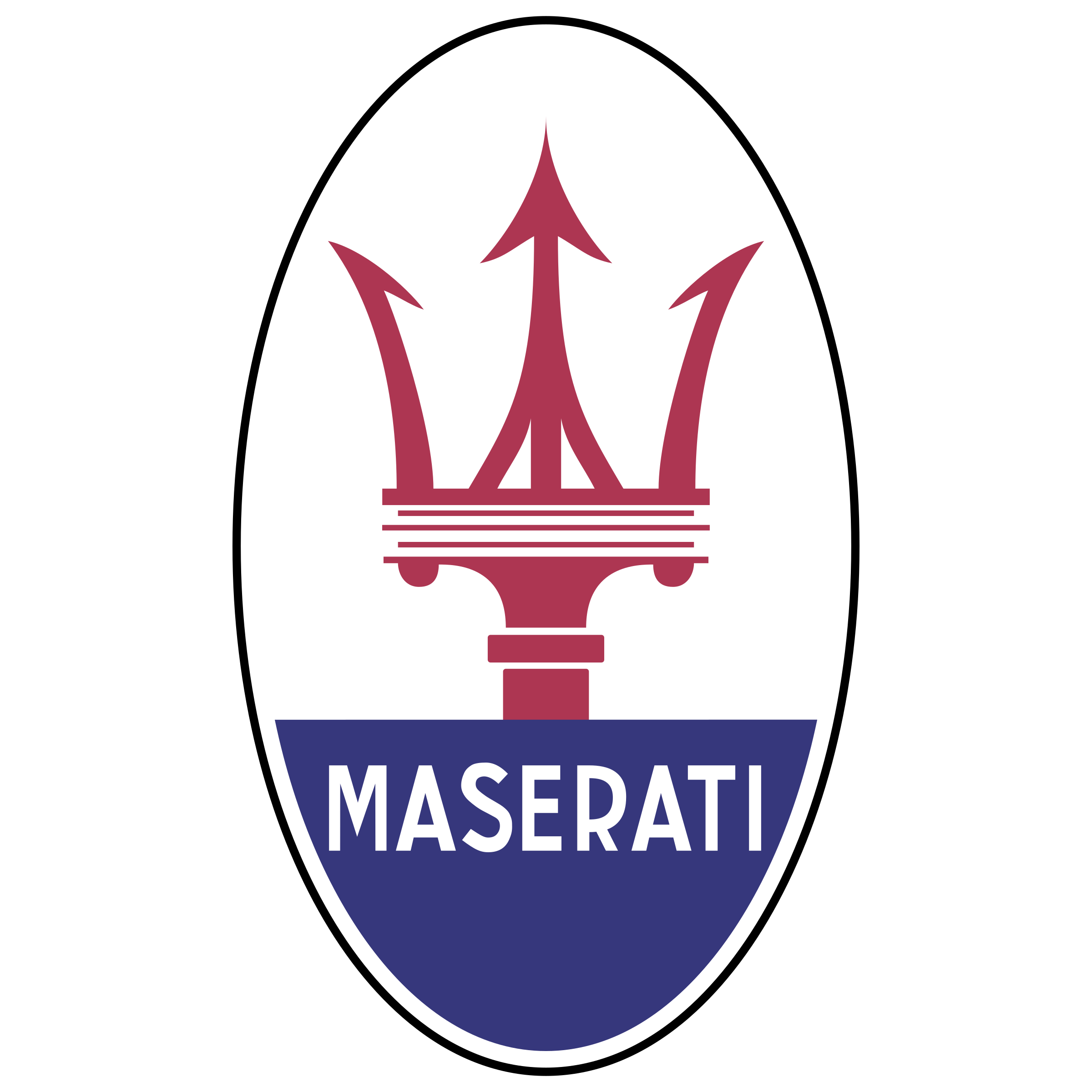 Mazerati Logo - Maserati Logo PNG Transparent & SVG Vector - Freebie Supply