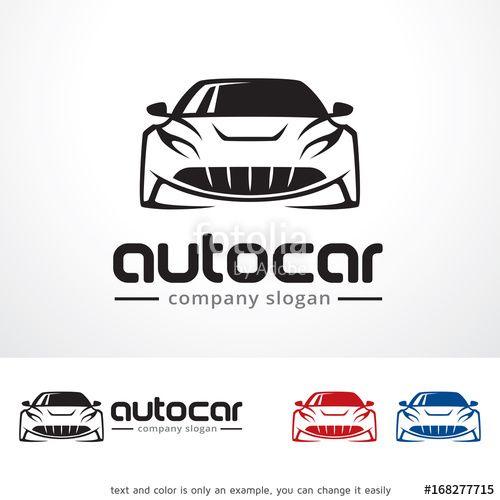 Creative Car Logo - Auto Car Logo Template Design Vector, Emblem, Design Concept