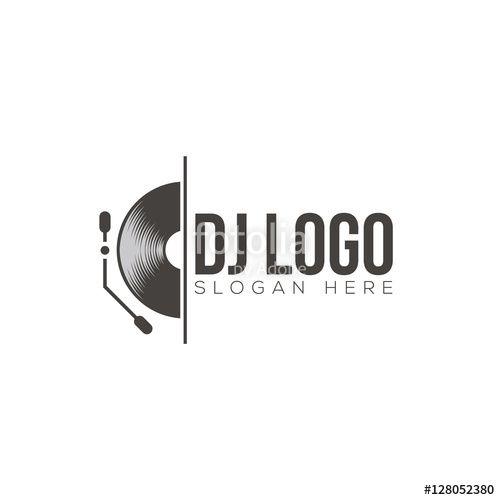 Cool DJ Logo - DJ Logo Design Vector Stock Image And Royalty Free Files On Cool Dj