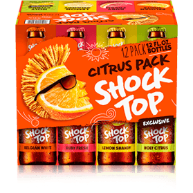 Shock Top Beer Logo - Shock Top Beers. Citrus is in Season