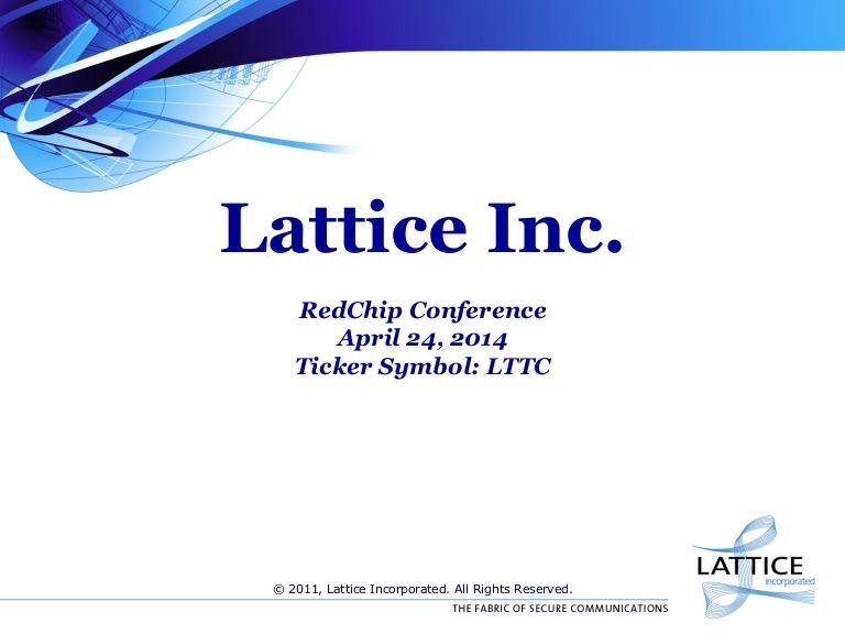Lattice Inc Logo - 02 lttc RedChip Companies, Inc.