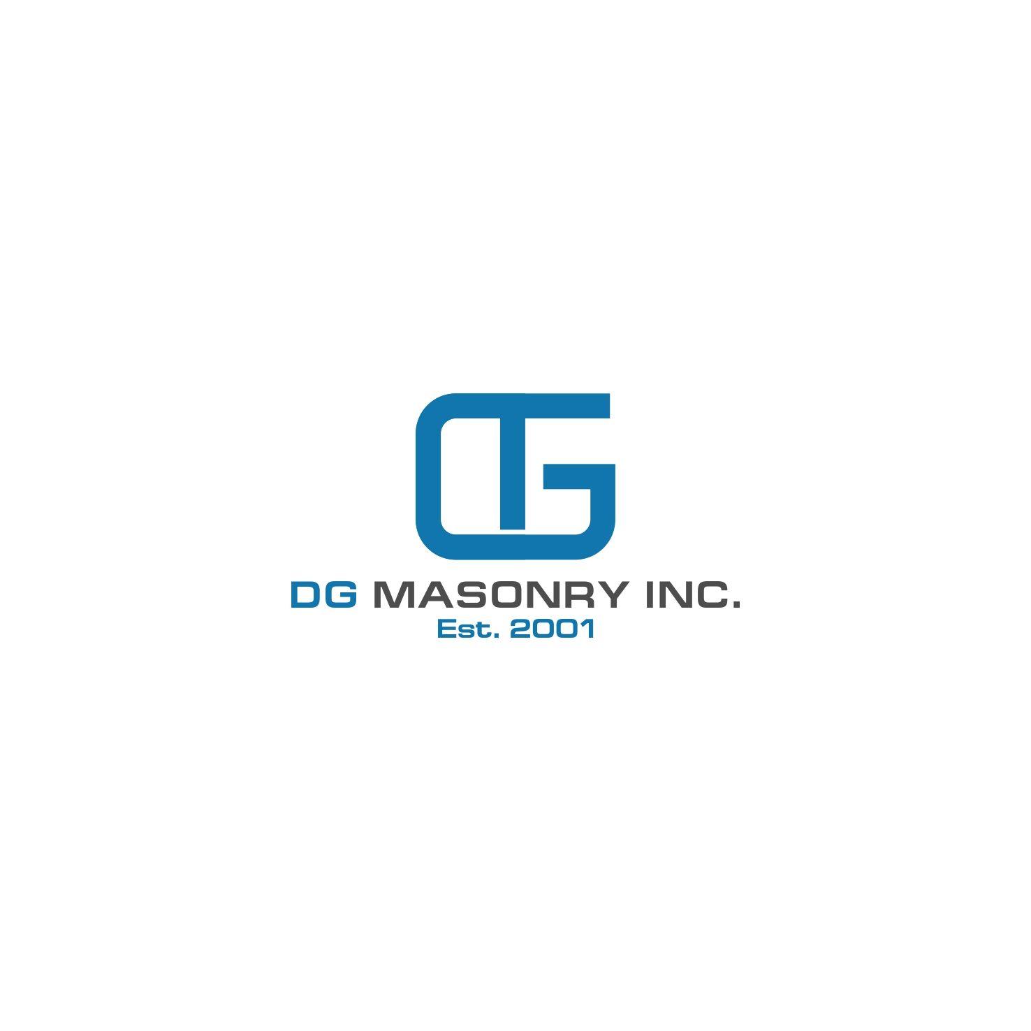 DG Construction Logo - Masculine, Bold, Construction Logo Design for DG Masonry Inc. Est ...