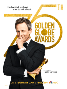 72 Golden Globe Logo - 75th Golden Globe Awards