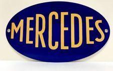 Vintage Mercedes-Benz Logo - Mercedes Sign | eBay