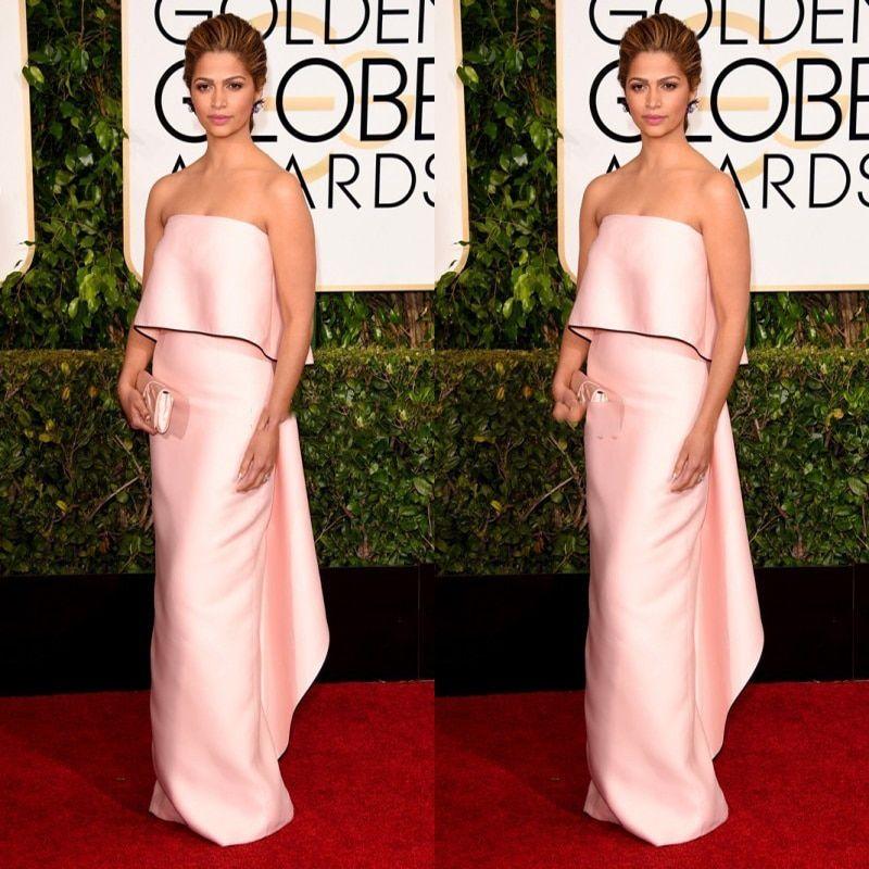 72 Golden Globe Logo - Camila Alves Celebrity Dresses 72 Golden Globe Awards Red Carpet ...