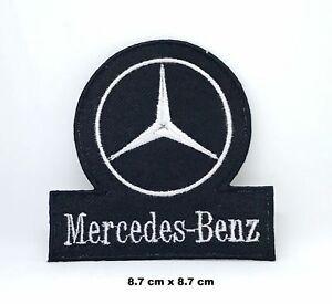 Vintage Mercedes-Benz Logo - Vintage Mercedes-Benz Racing F1 Biker Logo Iron-on Embroidered Patch ...