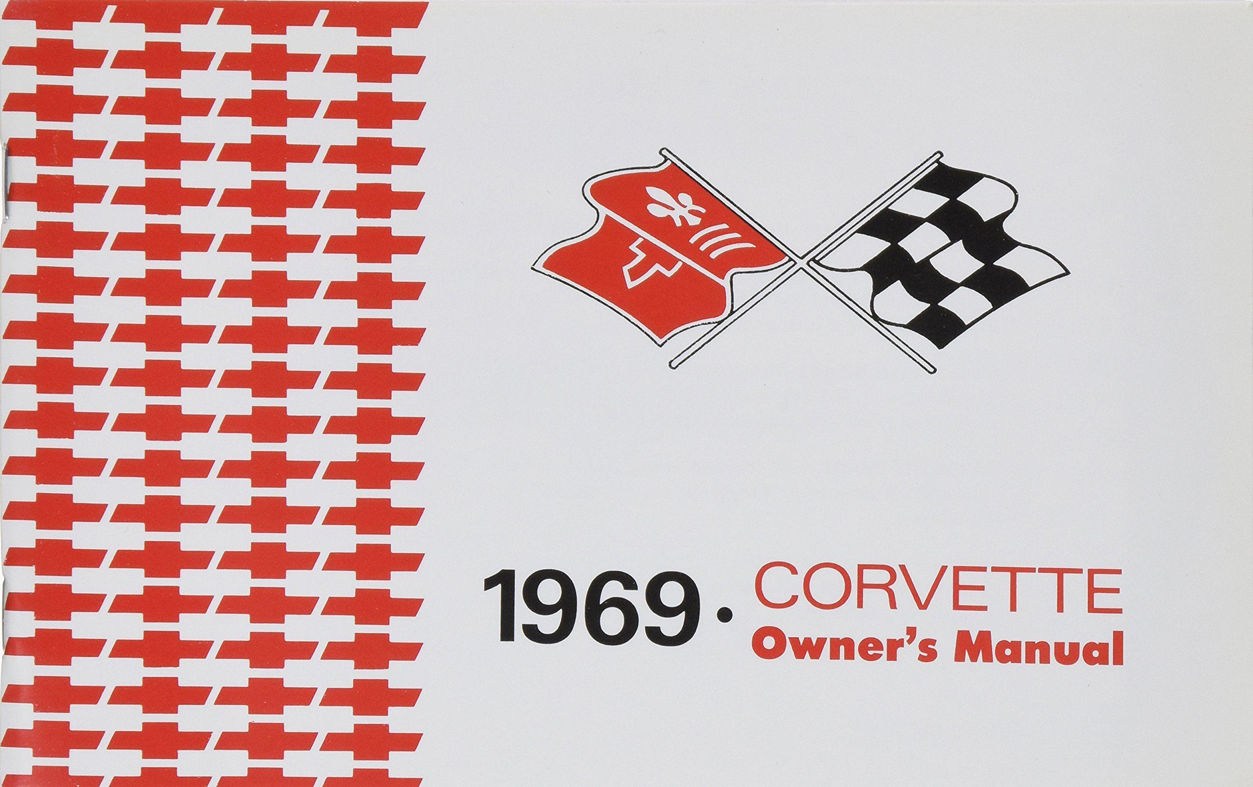 1969 Corvette Logo - Corvette Owner's Manual, Operation & Maintenance Instructions