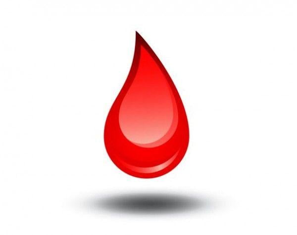 Red Drop Logo - Vector Red Drop Medical Icon - WeLoveSoLo