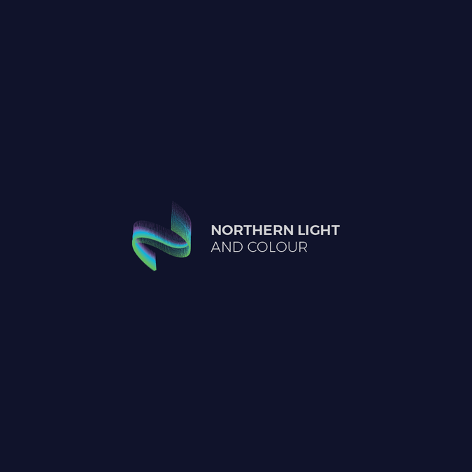 Light Blue Company Logo - Northern Light And Colour Post Production Company Logo. Logo