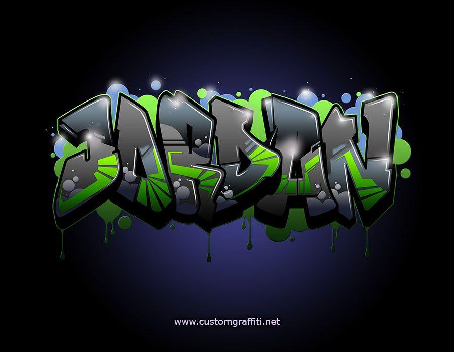 Graffiti Jordan Logo - Graffiti Jordan
