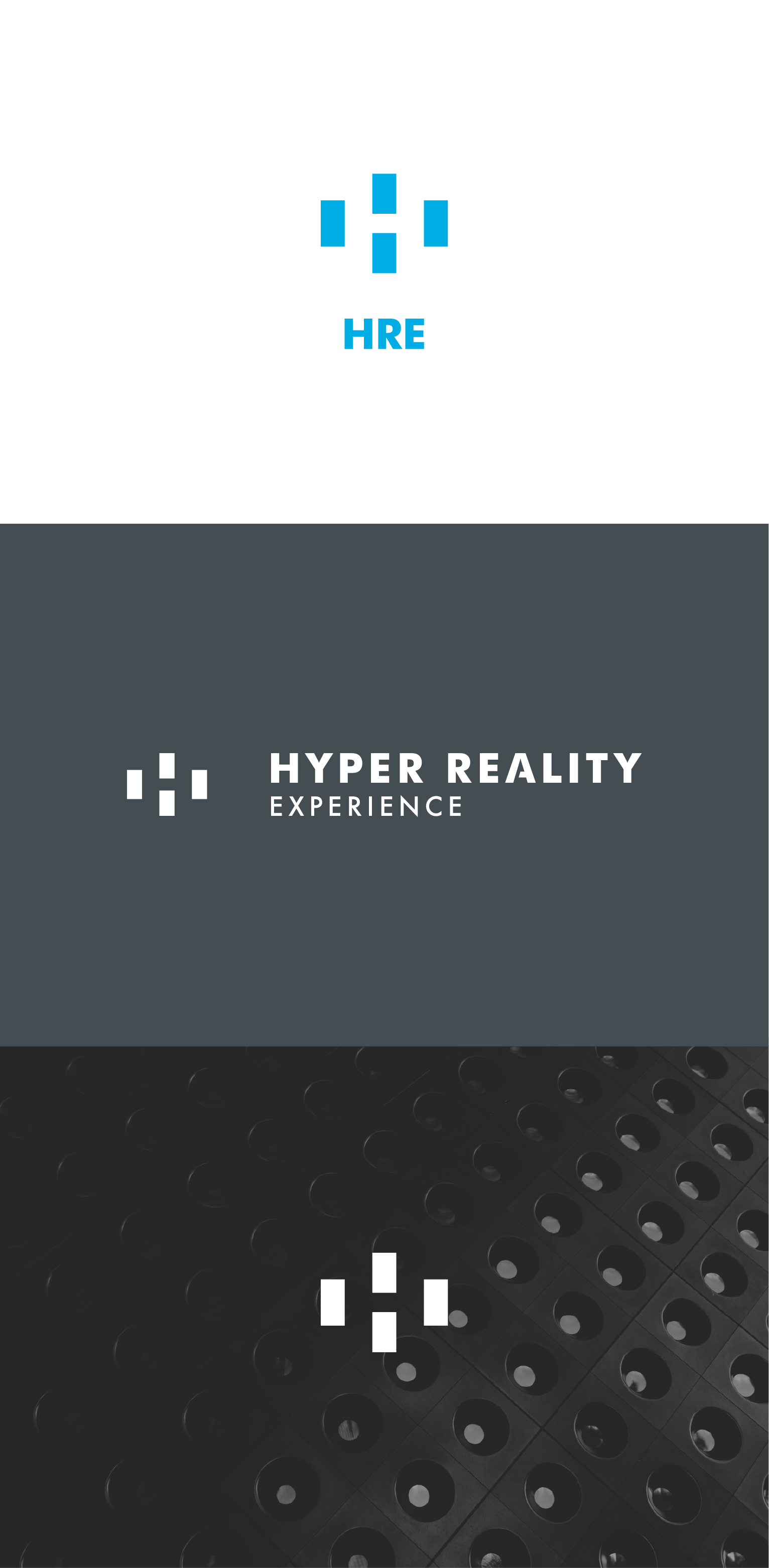 Escape Letter Logo - A minimalist logo for Hyper Reality Experience, a UK-based virtual ...