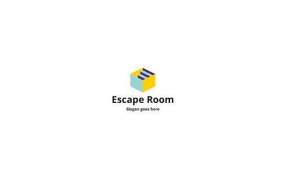 Escape Letter Logo - Escape Room • Letter E Logo Template ~ Logo Templates ~ Creative Market