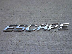 Escape Letter Logo - Ford Escape emblem letters badge decal logo door side rear OEM ...