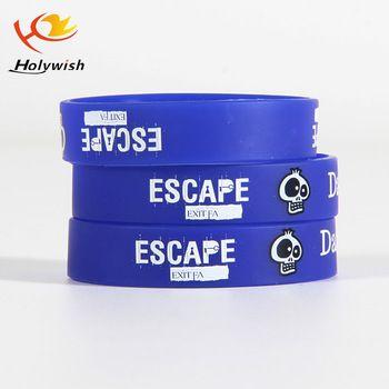 Escape Letter Logo - New Design Silicon Wristband With Debossed Letter Logo - Buy ...