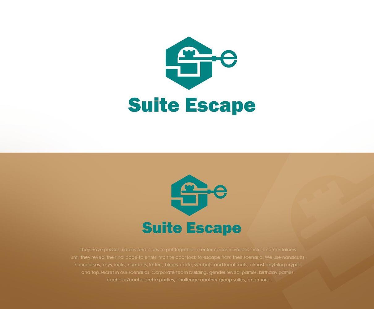 Escape Letter Logo - Playful, Masculine, Entertainment Logo Design for Suite Escape by ...