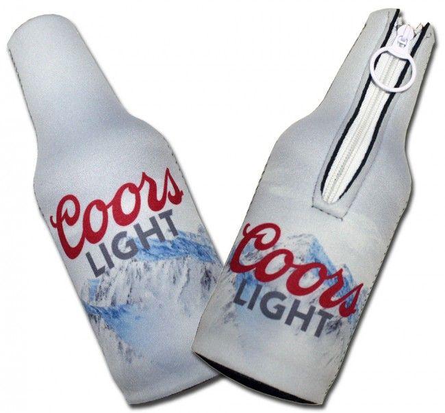 Silver Bullet Coors Light Mountain Logo - Coors Light Mountains Bottle Koozies