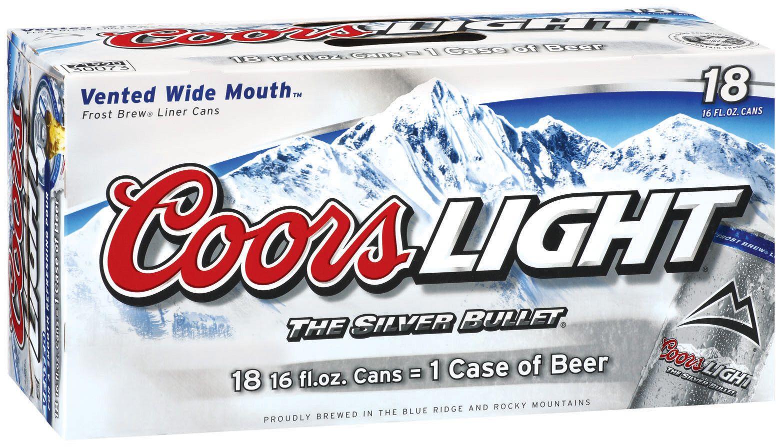 Silver Bullet Coors Light Mountain Logo - Coors Light Box | Current Specials (valid through 4/27) | Recipes ...