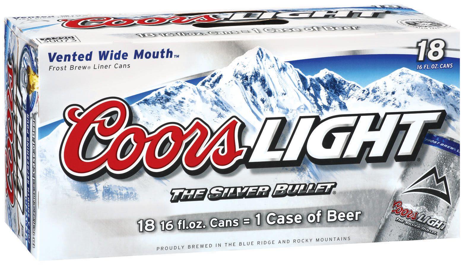 Silver Bullet Coors Light Mountain Logo - Coors Light Box. Current Specials (valid Through 4 27). Recipes