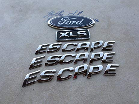 Escape Letter Logo - Amazon.com: 00-05 Ford Escape Xls 1L24-7843156-FB Letter Side Fender ...