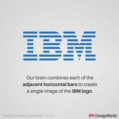 IBM Sun Logo - Gestalt Principle logo. Gestalt