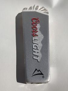 Silver Bullet Coors Light Mountain Logo - Coors Light Draft Beer Tap Handle Mountain Tops Keg Silver Bullet ...