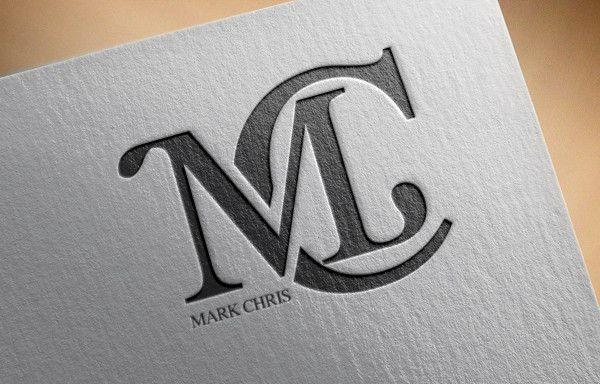 MC Logo - Entry by RihabFarhat for Design a Logo for Mark Chris
