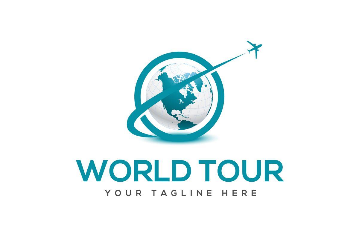 Tour Logo - World Tour Travel Company Logo