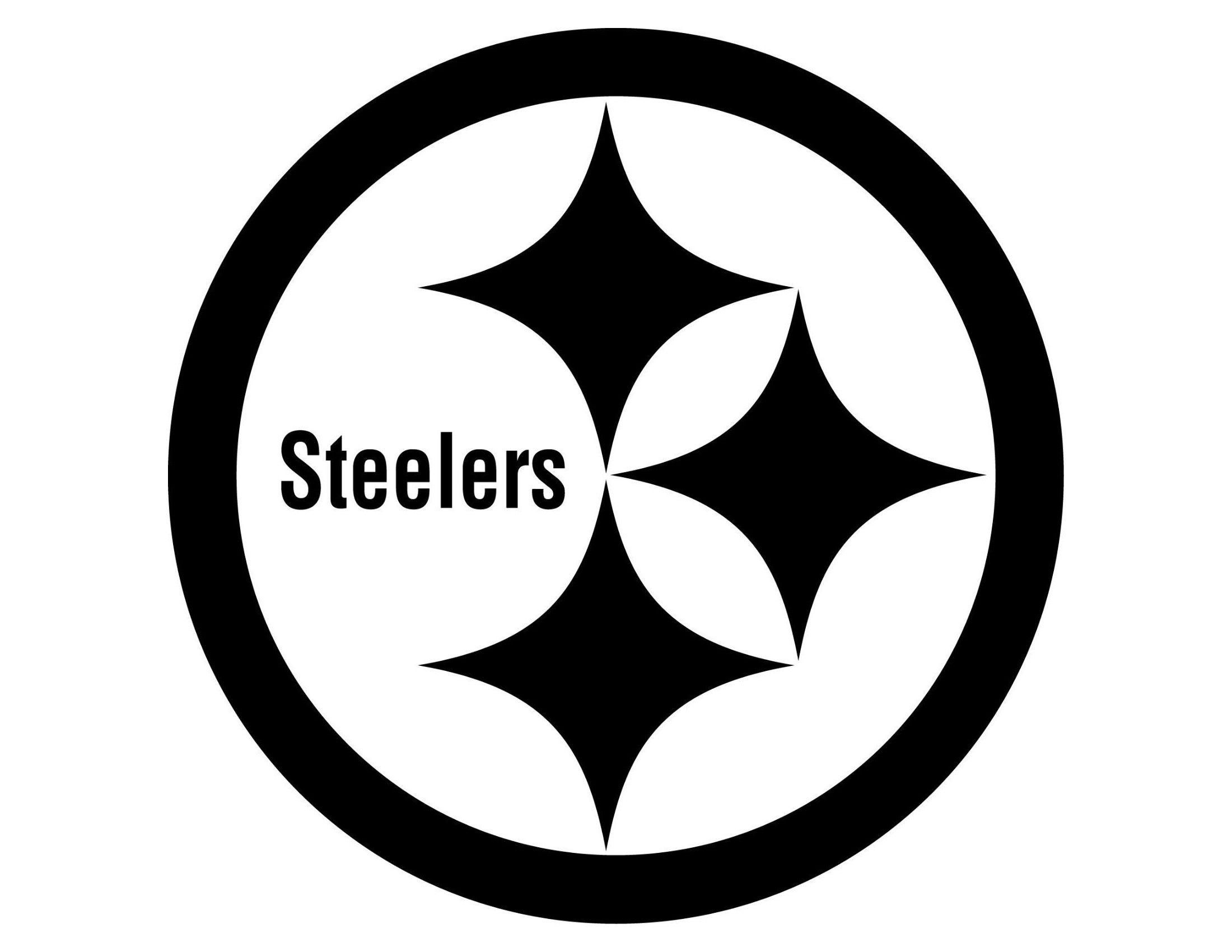 Black and White Pittsburgh Logo - Pittsburgh Steelers Logo, Steelers Symbol, Meaning, History and ...