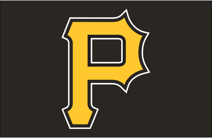 Black and White Pittsburgh Logo - Pittsburgh Pirates Cap Logo - National League (NL) - Chris Creamer's ...