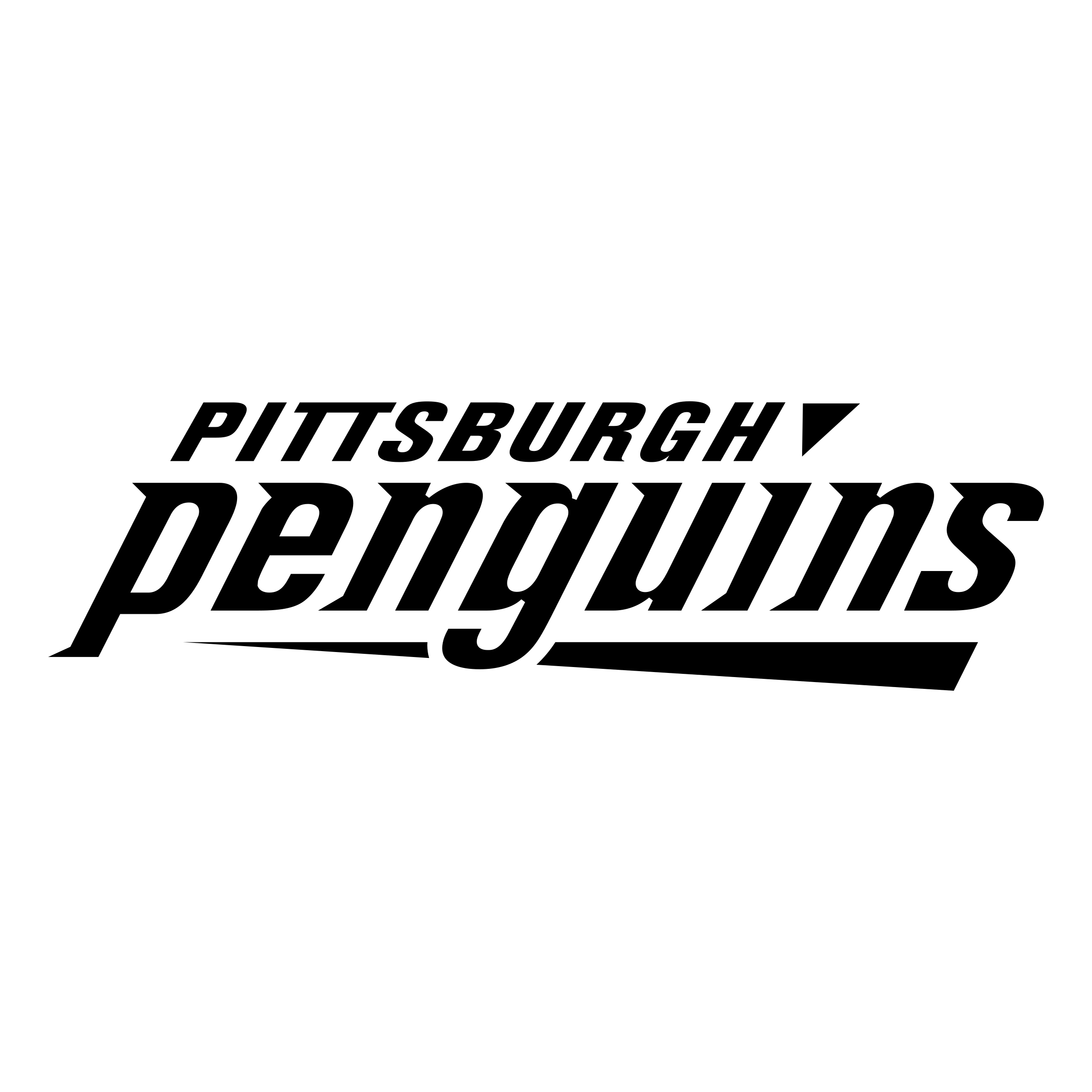 Black and White Pittsburgh Logo - Pittsburgh Penguins Logo PNG Transparent & SVG Vector