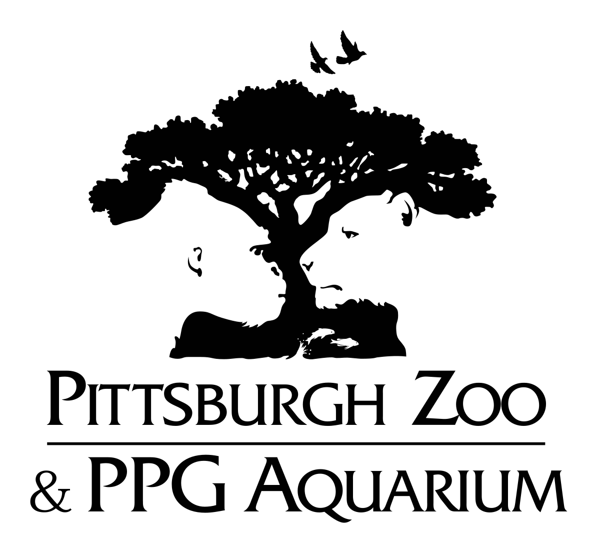 Black and White Pittsburgh Logo - Pittsburgh Zoo & PPG Aquarium