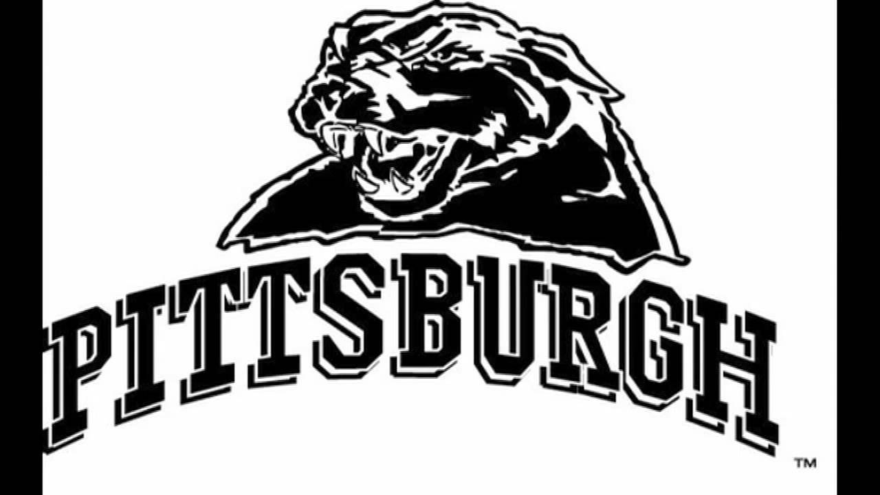 Black and White Pittsburgh Logo - University of Pittsburgh Panthers Fight Song - YouTube