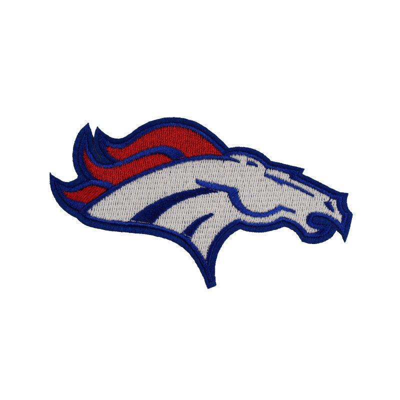 NFL Broncos Logo - New NFL New Denver Broncos LOGO DIY embroidered iron on patch cloth