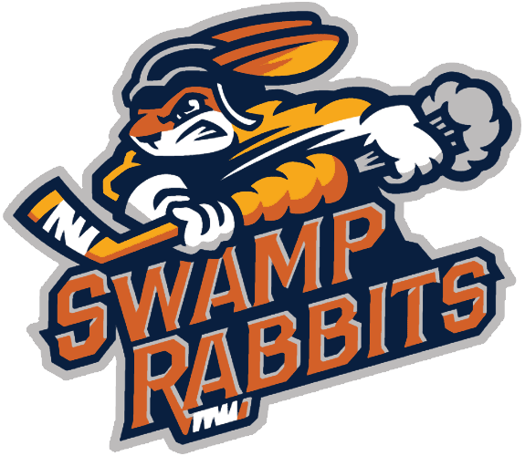 Rabbit Sports Logo - Greenville Swamp Rabbits Primary Logo - ECHL (ECHL) - Chris ...