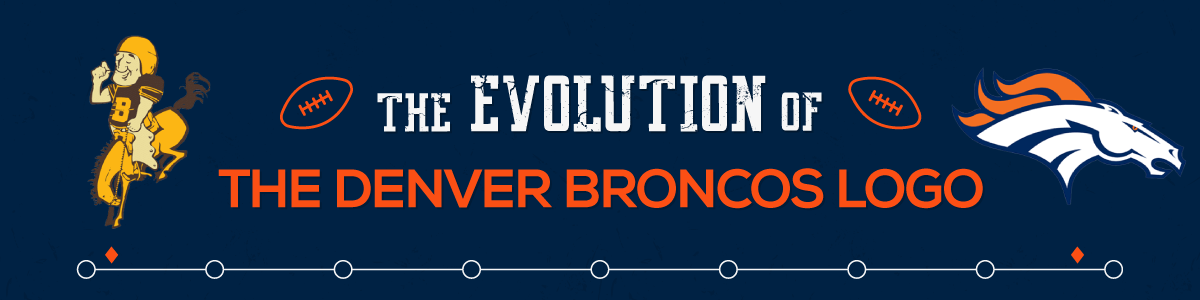NFL Broncos Logo - The Evolution of the Denver Broncos Logo