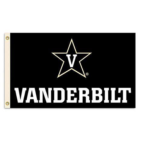 Vanderbilt University Logo - Amazon.com : Vanderbilt University Star Logo Flag : Sports & Outdoors