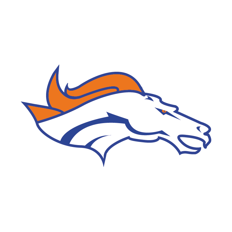 NFL Broncos Logo - Denver Broncos Stencil Logo Png Image
