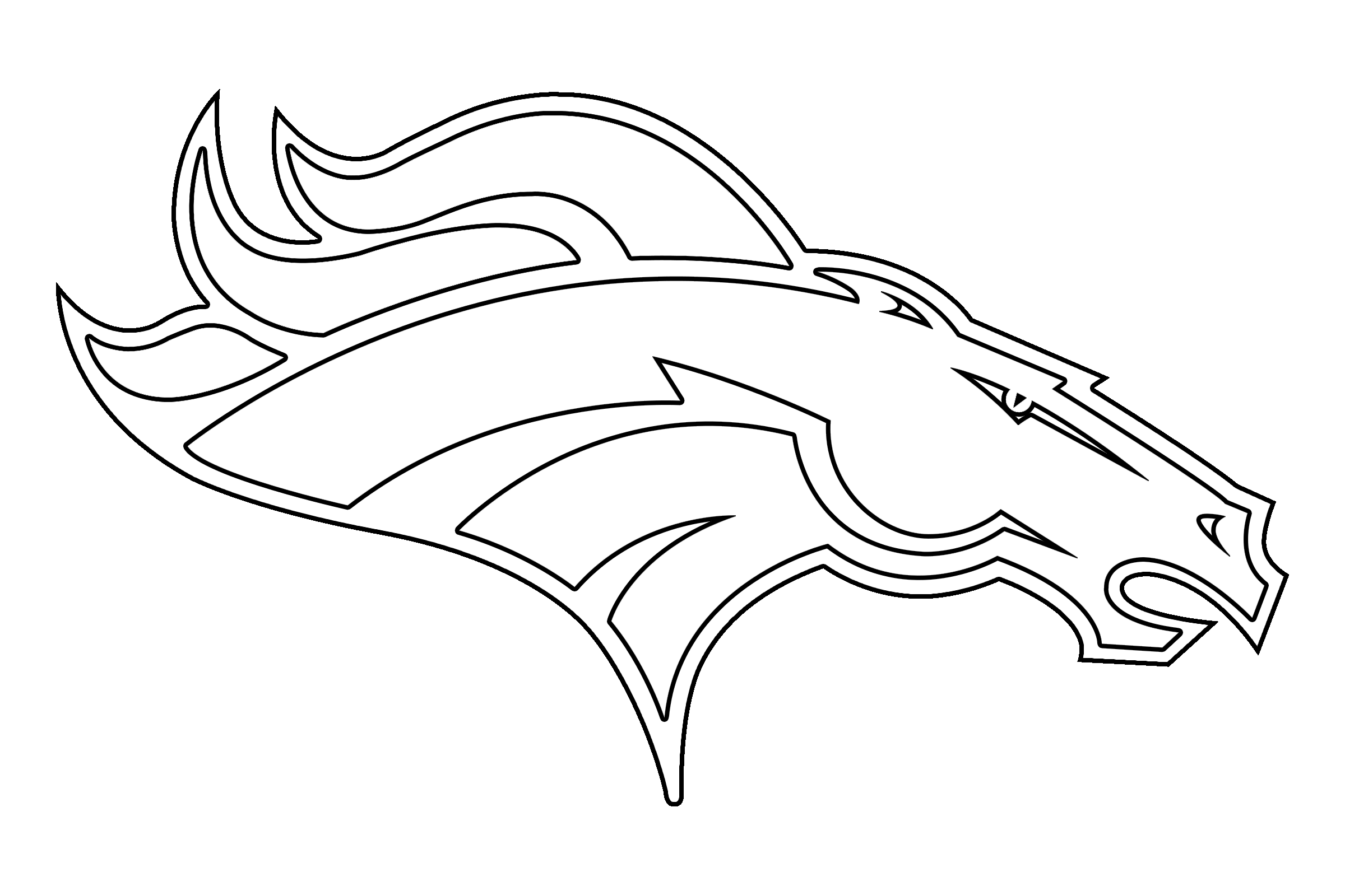 NFL Broncos Logo - Denver Broncos Logo PNG Transparent & SVG Vector - Freebie Supply
