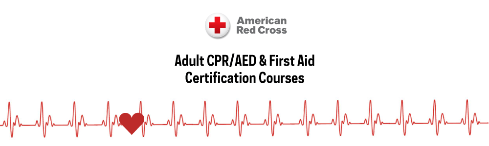 CPR American Red Cross Logo - American Red Cross Adult CPR/AED and First Aid Certification Course ...