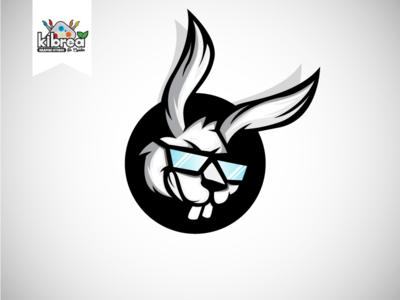 Cool Rabbit Logo - Rabbit Mascot | Logo Design | Logos, Logo inspiration, Logo design