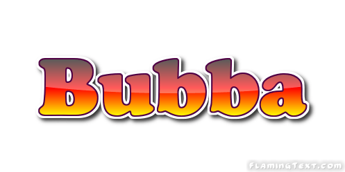 Bubba Logo - Bubba Logo. Free Name Design Tool from Flaming Text